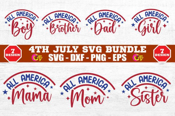 4th July SVG Design Bundle