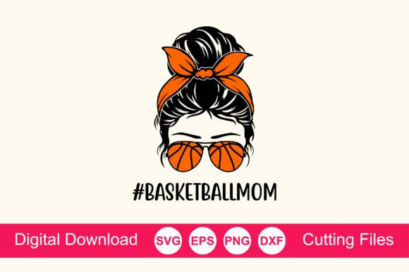 Basketball Mom Messy Bun