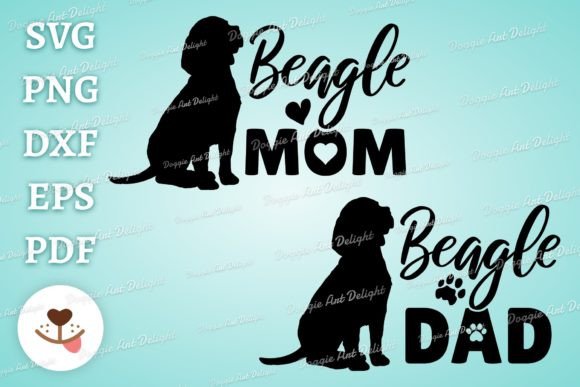 Beagle Mom Beagle Dad