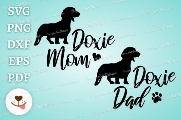 Doxie Mom Doxie Dad