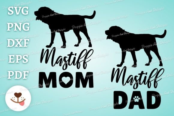 Mastiff Mom Mastiff Dad