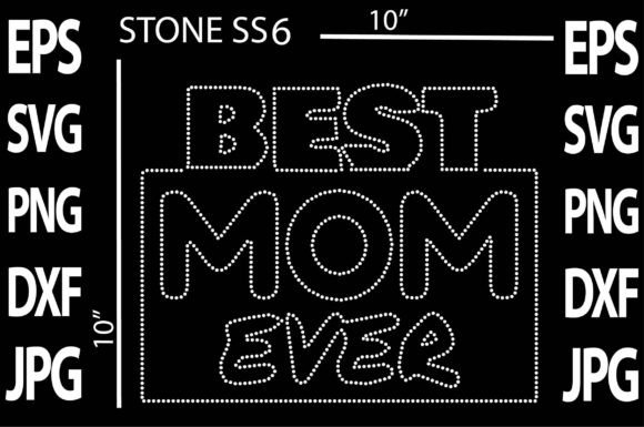 Rhinestone Mom Template