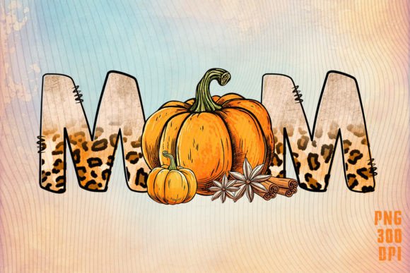 Thankgiving Mom Pumpkin Leopart Shirt