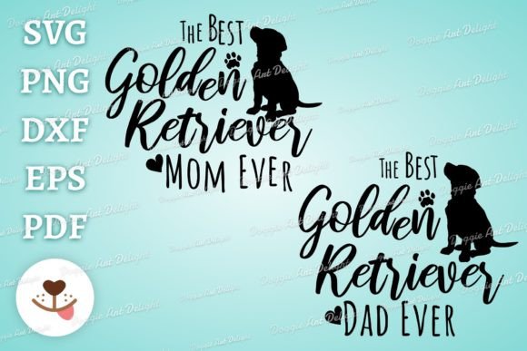 The Best Golden Retriever Mom Dad