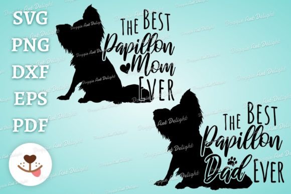 The Best Papillon Mom Dad Ever