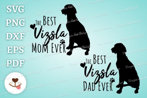 The Best Vizsla Mom Dad Ever