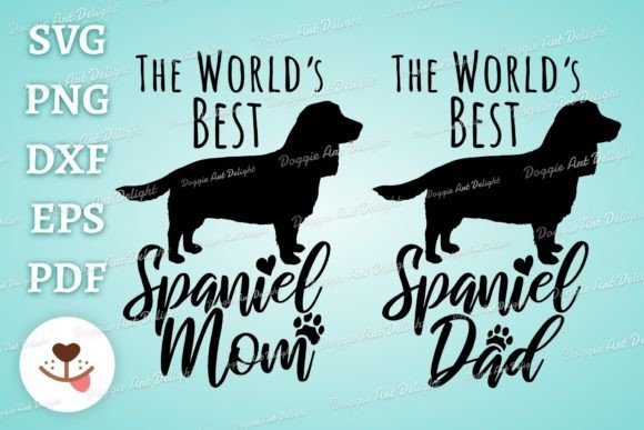 World’s Best Spaniel Mom Dad